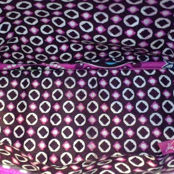 Vera Bradley retired Cupcakes pattern hand carry p - Picture 4 of 6